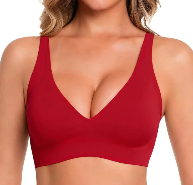 CloudFit™ Seamless Deep V Push-Up Wireless Bra