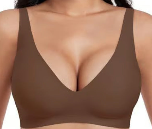 CloudFit™ Seamless Deep V Push-Up Wireless Bra